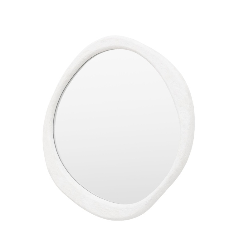 Pascoe Pebble Concrete Effect Wall Mirror Wall Mirror UK