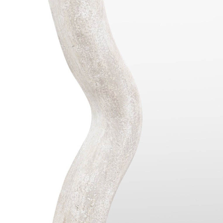 Pascoe Wave Concrete Effect Floor Mirror Floor Mirror UK