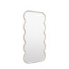 Pascoe Wave Concrete Effect Floor Mirror Floor Mirror UK