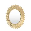 Pika Sun Mirror In Gold Finish Gold Finish UK