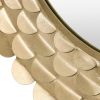 Pika Sun Mirror In Gold Finish Gold Finish UK