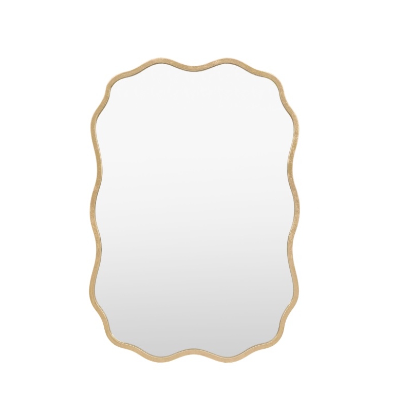 Polaris Aged Gold 95cm Wall Mirror Wall Mirror UK