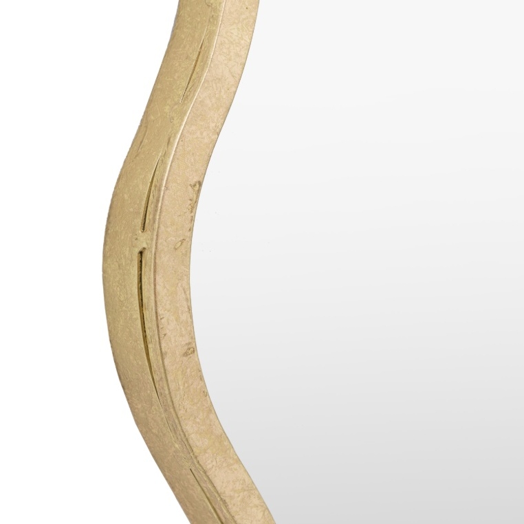 Polaris Aged Gold 82cm Wall Mirror Wall Mirror UK