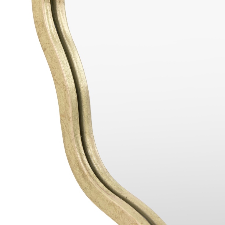 Polaris Aged Gold 95cm Wall Mirror Wall Mirror UK