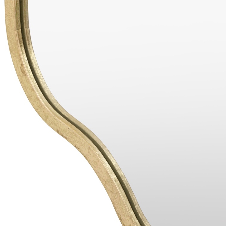 Polaris Aged Gold 82cm Wall Mirror Wall Mirror UK