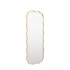 Polaris Aged Gold Floor Mirror Floor Mirror UK