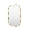 Polaris Aged Gold 95cm Wall Mirror Wall Mirror UK