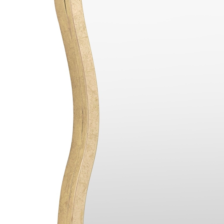 Polaris Aged Gold 95cm Wall Mirror Wall Mirror UK