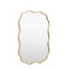 Polaris Aged Gold 95cm Wall Mirror Wall Mirror UK
