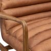 Vallea Vintage Brown Mid Century Style Settee Style Settee UK