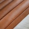 Vallea Vintage Brown Mid Century Style Settee Style Settee UK