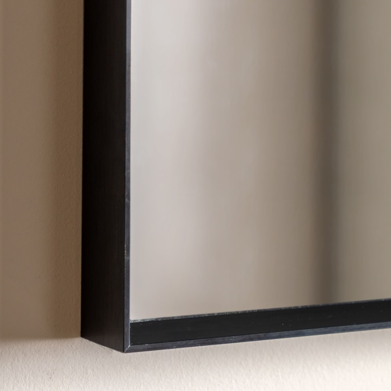 Violeta Black Overmantle Mirror Overmantle Mirror UK