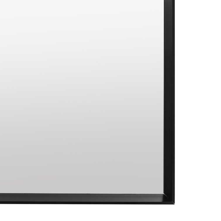Violeta Black Overmantle Mirror Overmantle Mirror UK