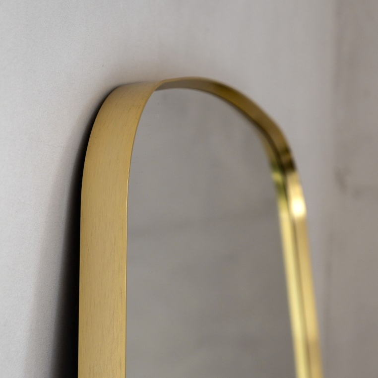 Violeta Gold Leaner Floor Mirror Floor Mirror UK