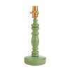 Wooden Dea Pistachio Green Table Lamp Base Lamp Base UK