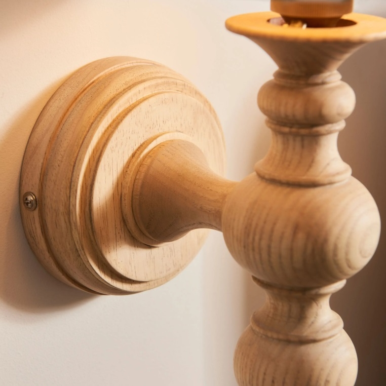 Wooden Dea Single Wall Light Wall Light UK