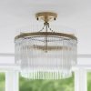 Paloma Antique Brass Ceiling Light Ceiling Light UK