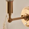 Reginald Portable Rechargeable Aged Brass Wall Light Wall Light UK