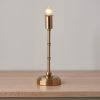Reginald Portable Rechargeable Aged Brass Table Lamp Base Lamp Base UK