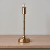 Reginald Portable Rechargeable Aged Brass Table Lamp Base Lamp Base UK