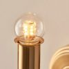 Reginald Portable Rechargeable Aged Brass Wall Light Wall Light UK
