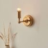 Reginald Portable Rechargeable Aged Brass Wall Light Wall Light UK
