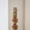 Wooden Bobble Natural Floor Lamp Floor Lamp UK