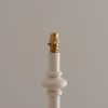 Wooden Turned Spindle Ivory Floor Lamp Floor Lamp UK