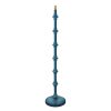 Wooden Turned Spindle Blue Floor Lamp Floor Lamp UK
