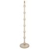Wooden Turned Spindle Ivory Floor Lamp Floor Lamp UK