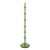 Wooden Turned Spindle Pistachio Green Floor Lamp Floor Lamp UK