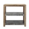 Wooden Rustic Reclaimed Kitchen Unit With Zinc Shelves Zinc Shelves UK