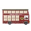 Red Bus Advent Calendar With Built In Lights In Lights UK