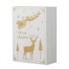 White Advent Calendar With Built In Lights In Lights UK