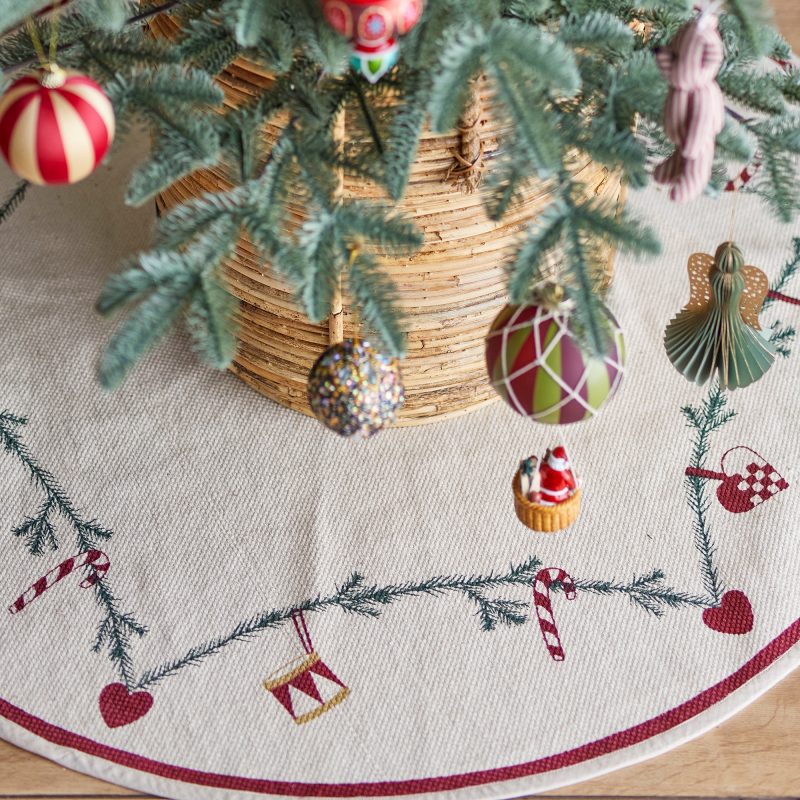 Christmas Tree Round Rug Round Rug UK