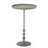 Solveig Green Aluminium Side Table Side Table UK