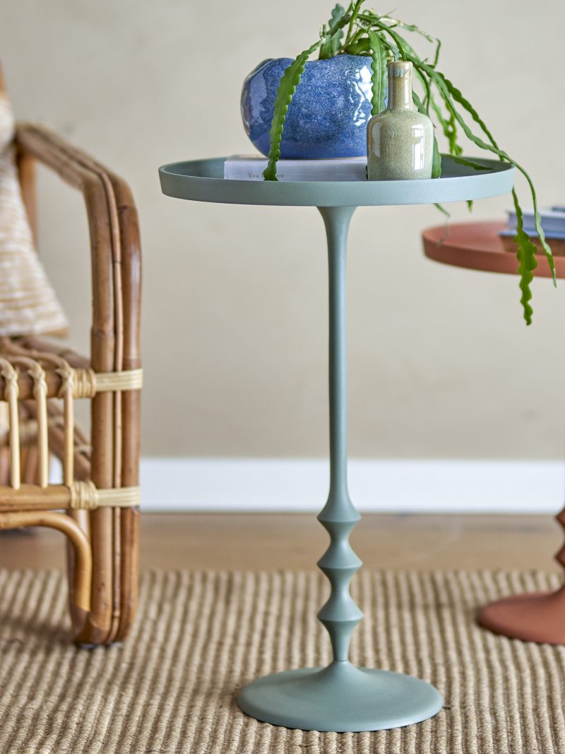 Solveig Green Aluminium Side Table Side Table UK