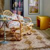 Solveig Green Aluminium Side Table Side Table UK