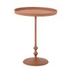 Solveig Orange Aluminium Side Table Side Table UK