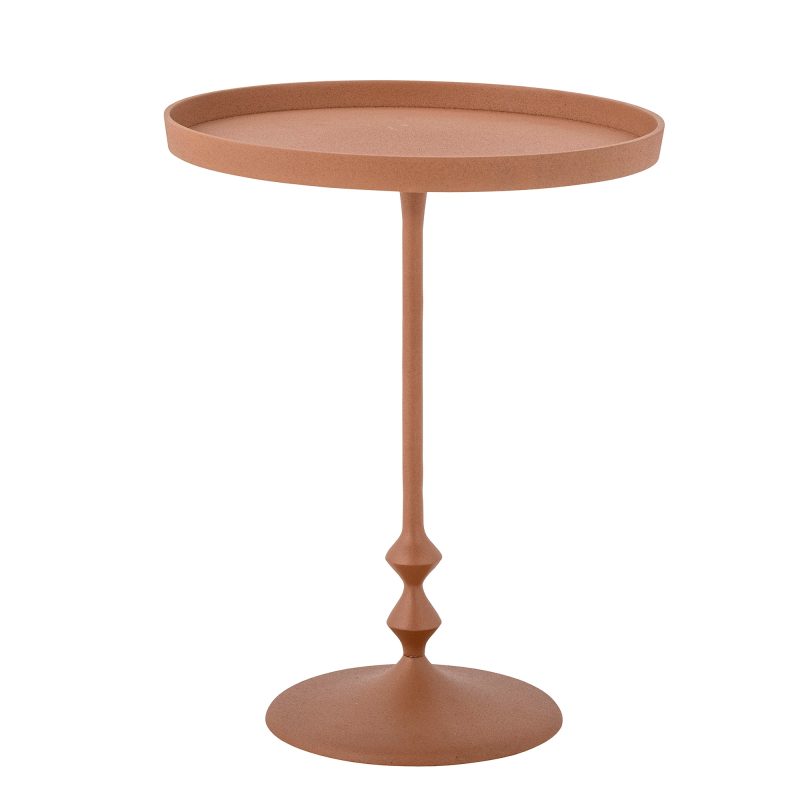 Solveig Orange Aluminium Side Table Side Table UK