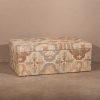 Melora Kilim Cotton Jute Ottoman Blanket Box Blanket Box UK