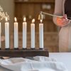 Reclaimed Rustic Wood Candle Holder Candle Holder UK