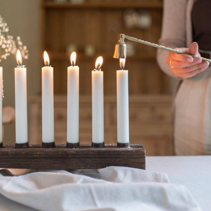 Reclaimed Rustic Wood Candle Holder Candle Holder UK