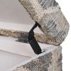 Melora Kilim Cotton Jute Ottoman Blanket Box Blanket Box UK