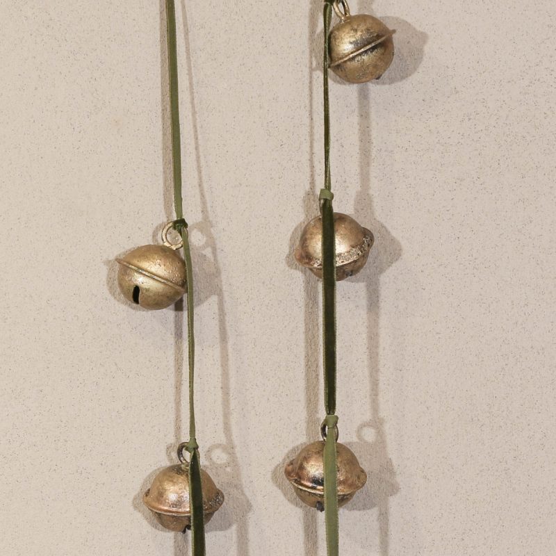 Lucian Artisan Metal Brass Bells Garland Bells Garland UK