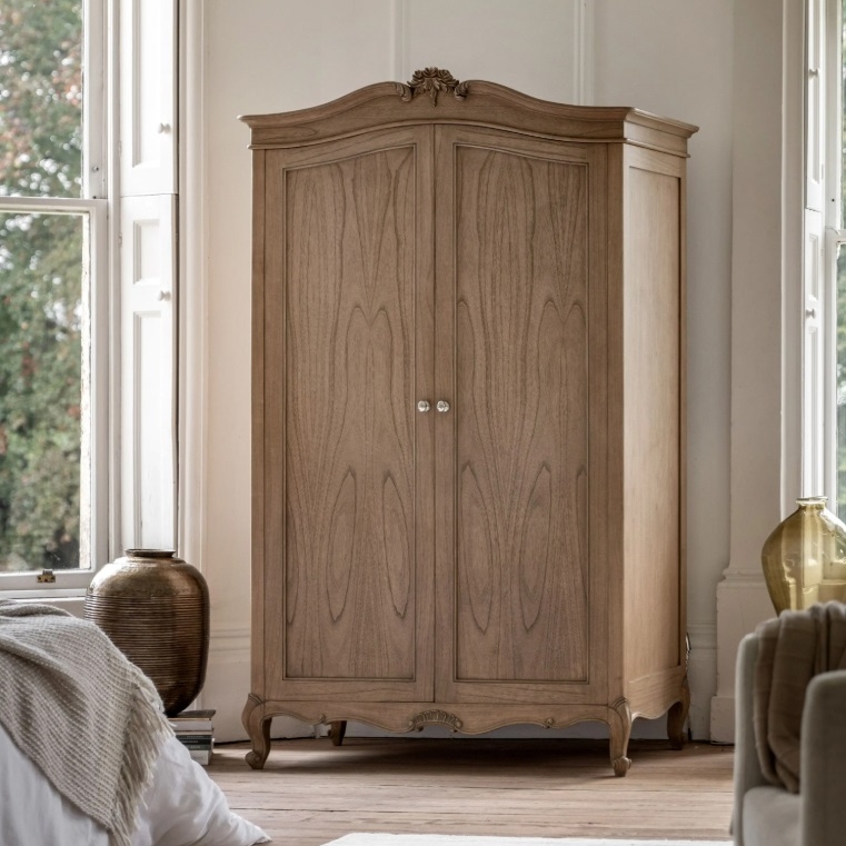 Oliviana Wooden French Style Armoire Style Armoire UK