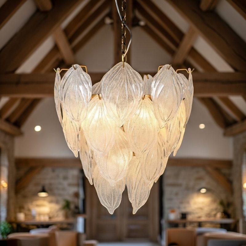 Leaf Chandelier UK