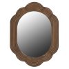 Leela Wave Wooden Frame 120cm Wall Mirror Wall Mirror UK