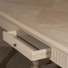 Yves Elm Rectangular Dining Table With Carved Legs Carved Legs UK
