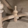Yves Elm Rectangular Dining Table With Carved Legs Carved Legs UK